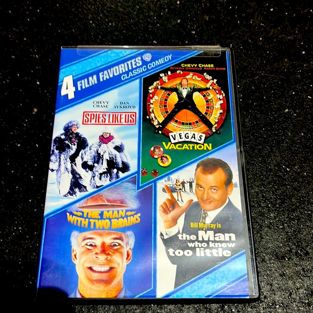 Classic comedy DVD.